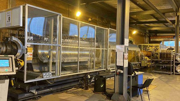Крупногабаритная линия для производства труб от компании ZhongyunTech для нашего клиента в Западной Европе