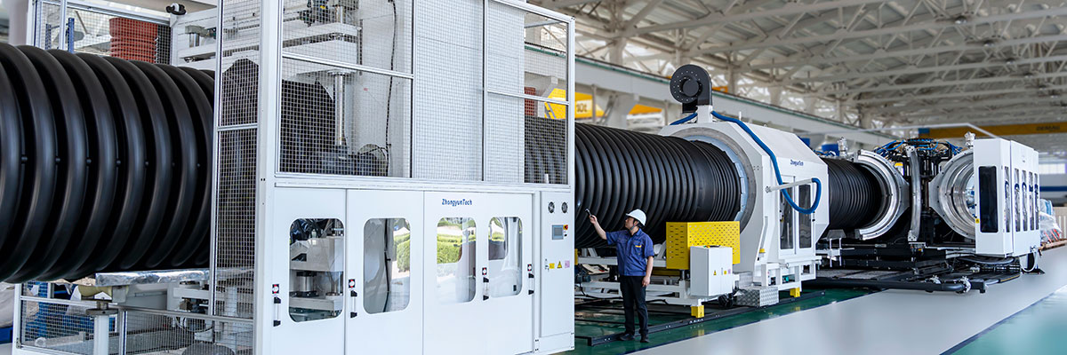 Corrugated Pipe Extrusion Line