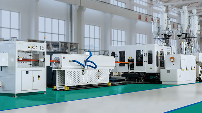 Линия для производства гофрированных труб ZC-180H (Внутренний диаметр 40 – Внешний диаметр 200 мм)