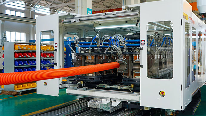 Линия для производства гофрированных труб ZC-300H (Внутренний диаметр 50 – Внешний диаметр 350 мм)