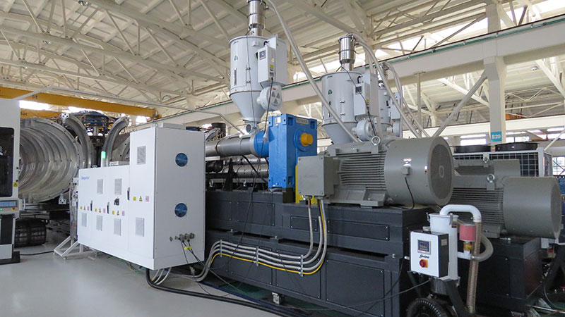 Одношнековый экструдер