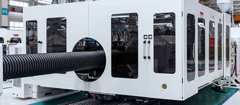 Линия для производства гофрированных труб ZC-180H (Внутренний диаметр 40 – Внешний диаметр 200 мм)